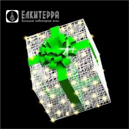 Подарок plexi светодиодная новогодняя фигура